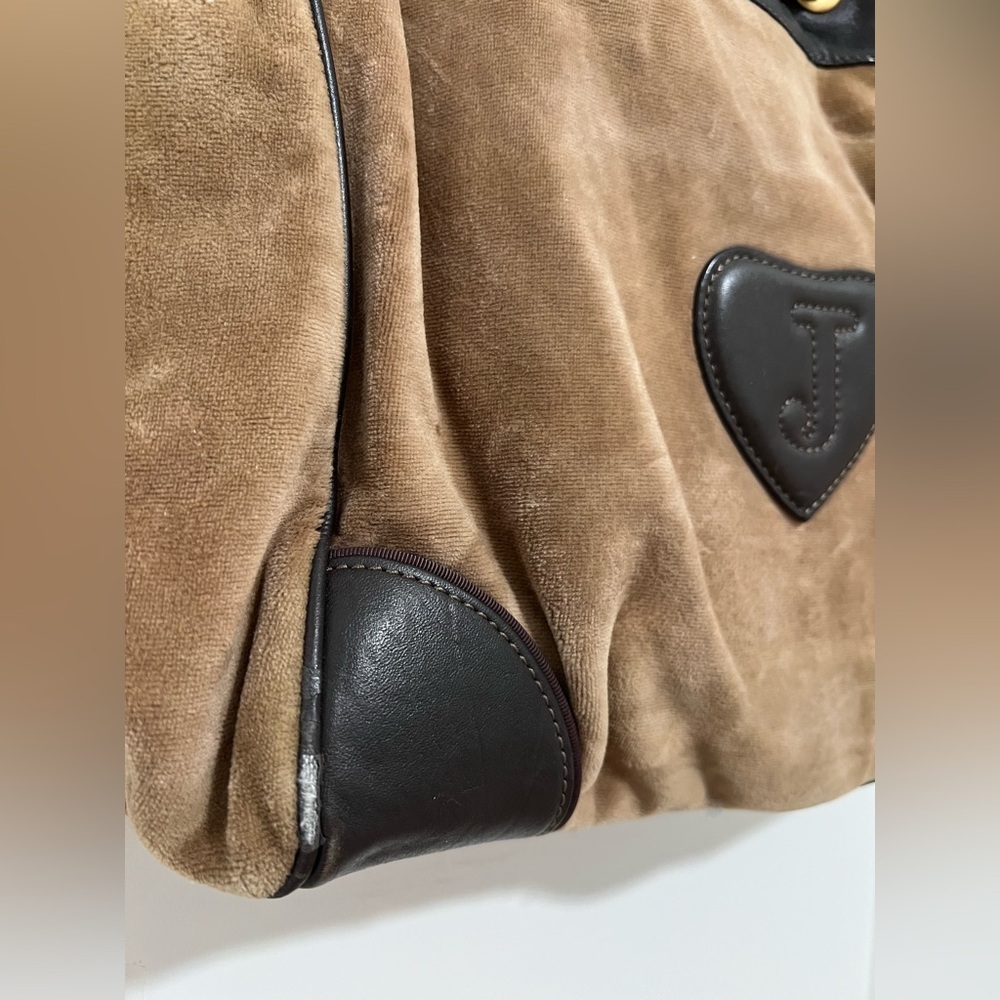 Juicy Couture, Tote Bag, Tan and Brown - Picture 6 of 10